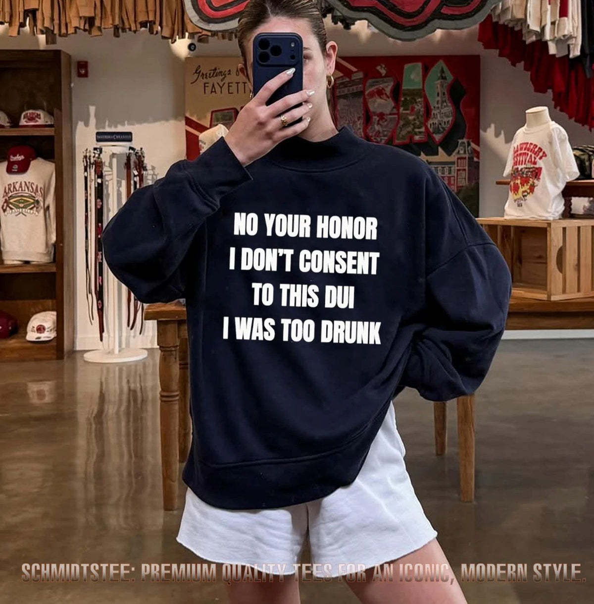 No Your Honor I Don’t Consent Too This DUI I Was Too Drunk shirt