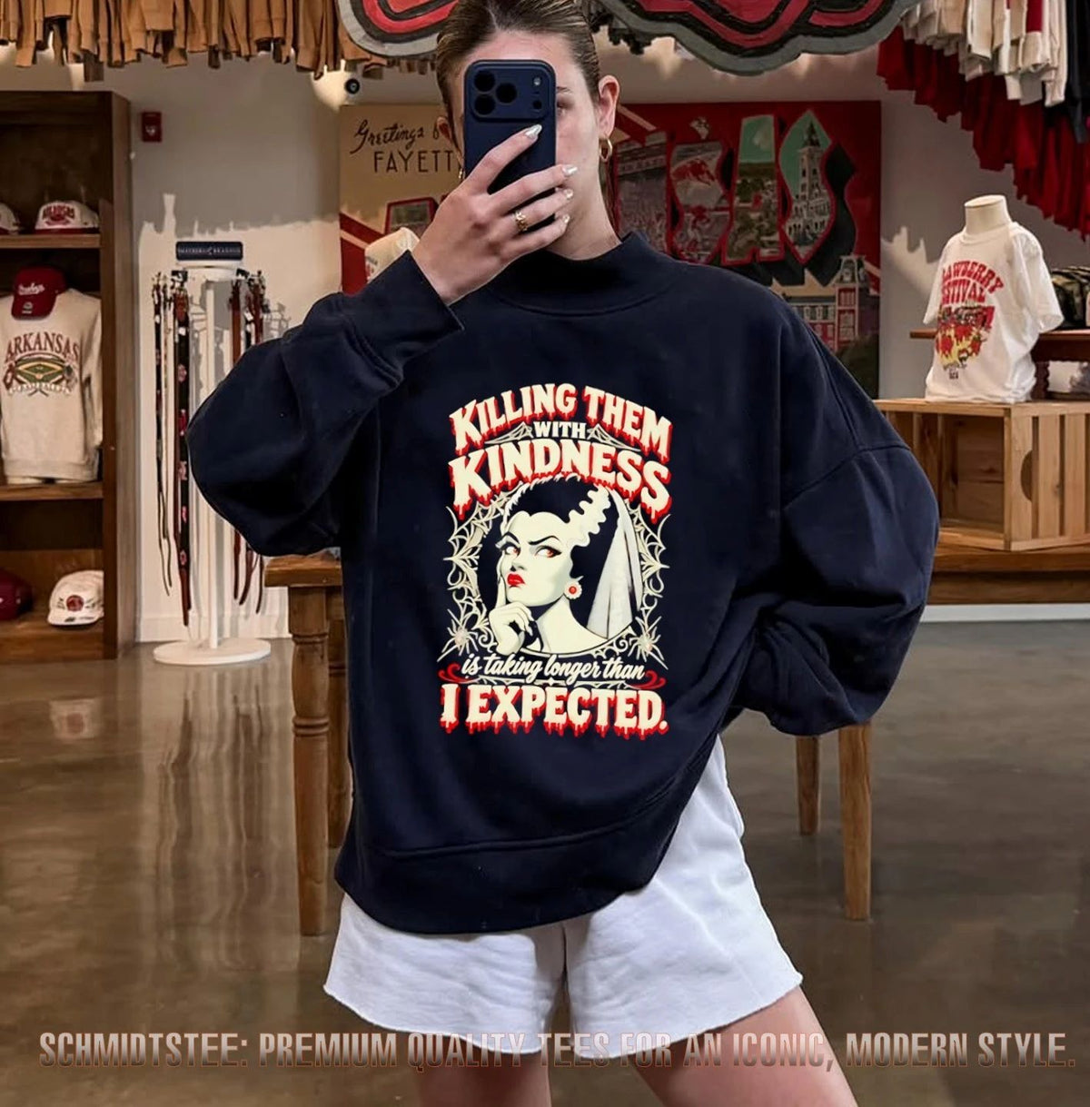 Kill em with kindness is taking longer than I expected Halloween shirt
