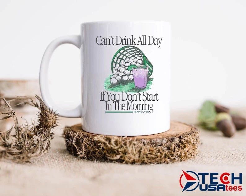 Can’t drink all day if you don’t start in the morning golf bucket shirt