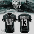 Wage War 2026 Australian Tour Crocodile Football Jersey