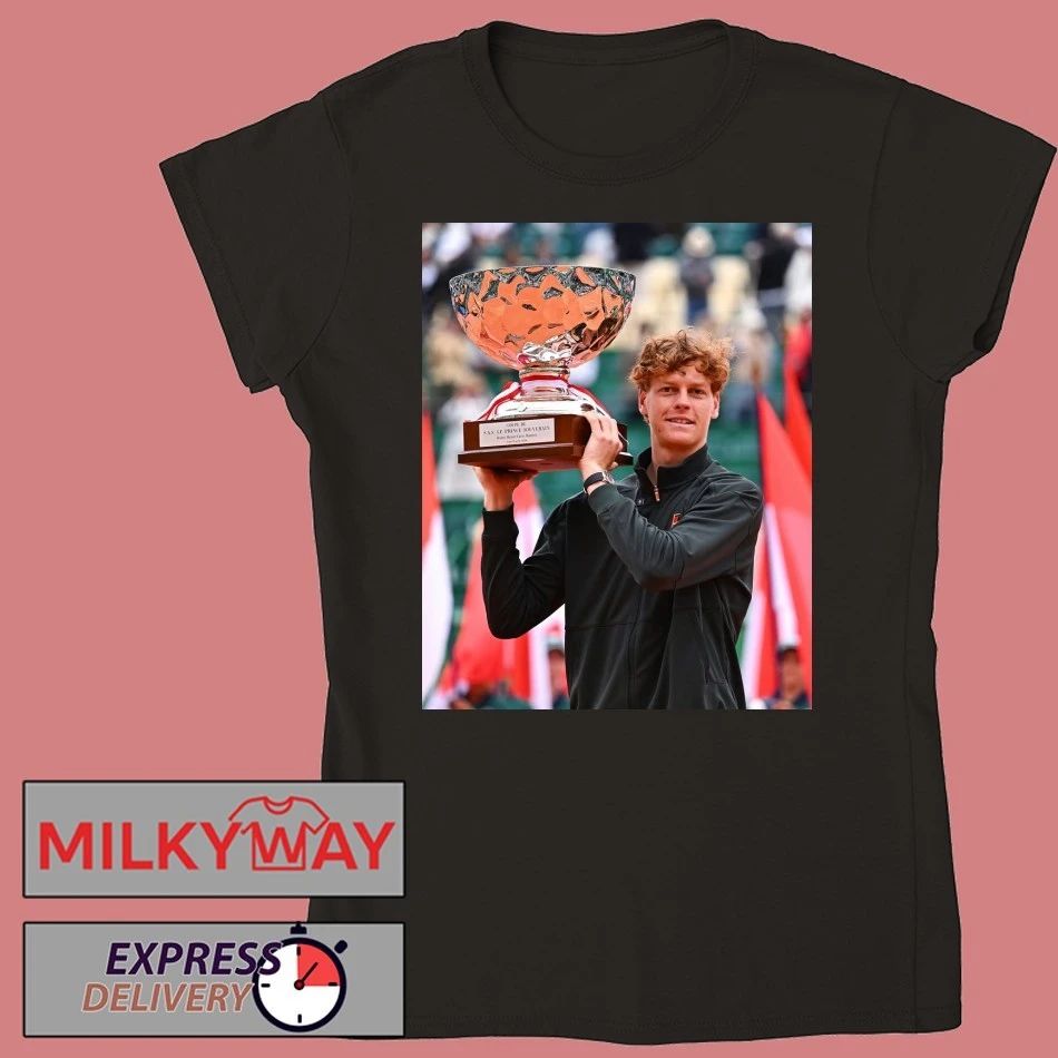 Jannik Sinner 2026 Rolex Monte Carlo Masters Champions Shirt
