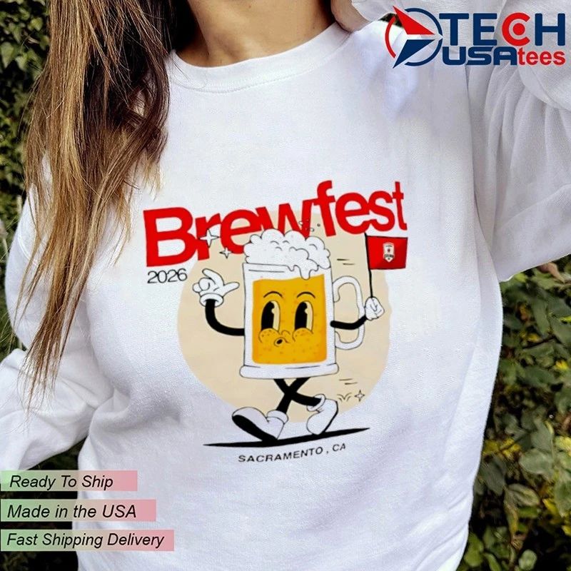 Sacramento Republic FC Brewfest 2026 beer mug shirt