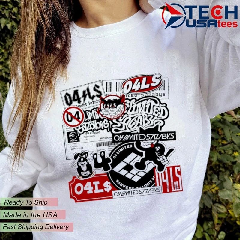 Uniqlo UTme 04LS Limited Sazabys J-Rock Band shirt