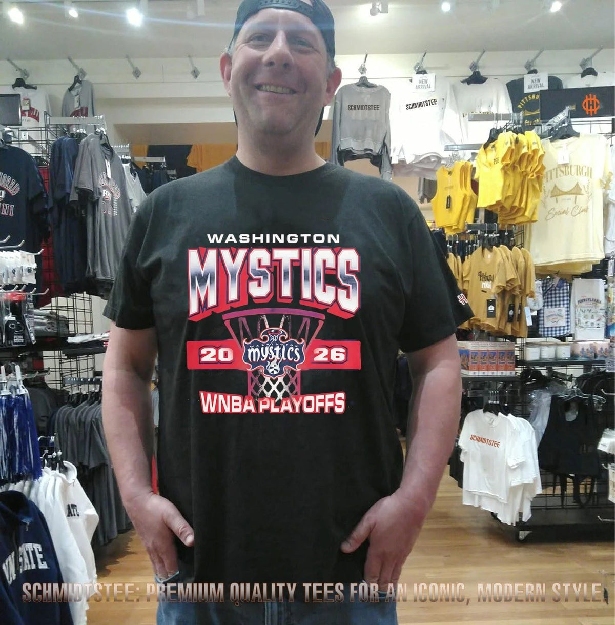 Washington Mystics WNBA Playoffs 2026 Foundation shirt