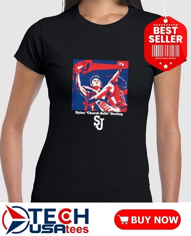 Dylan Church Bells Darling St. John’s Red Storm Basketball shirt by breakingt