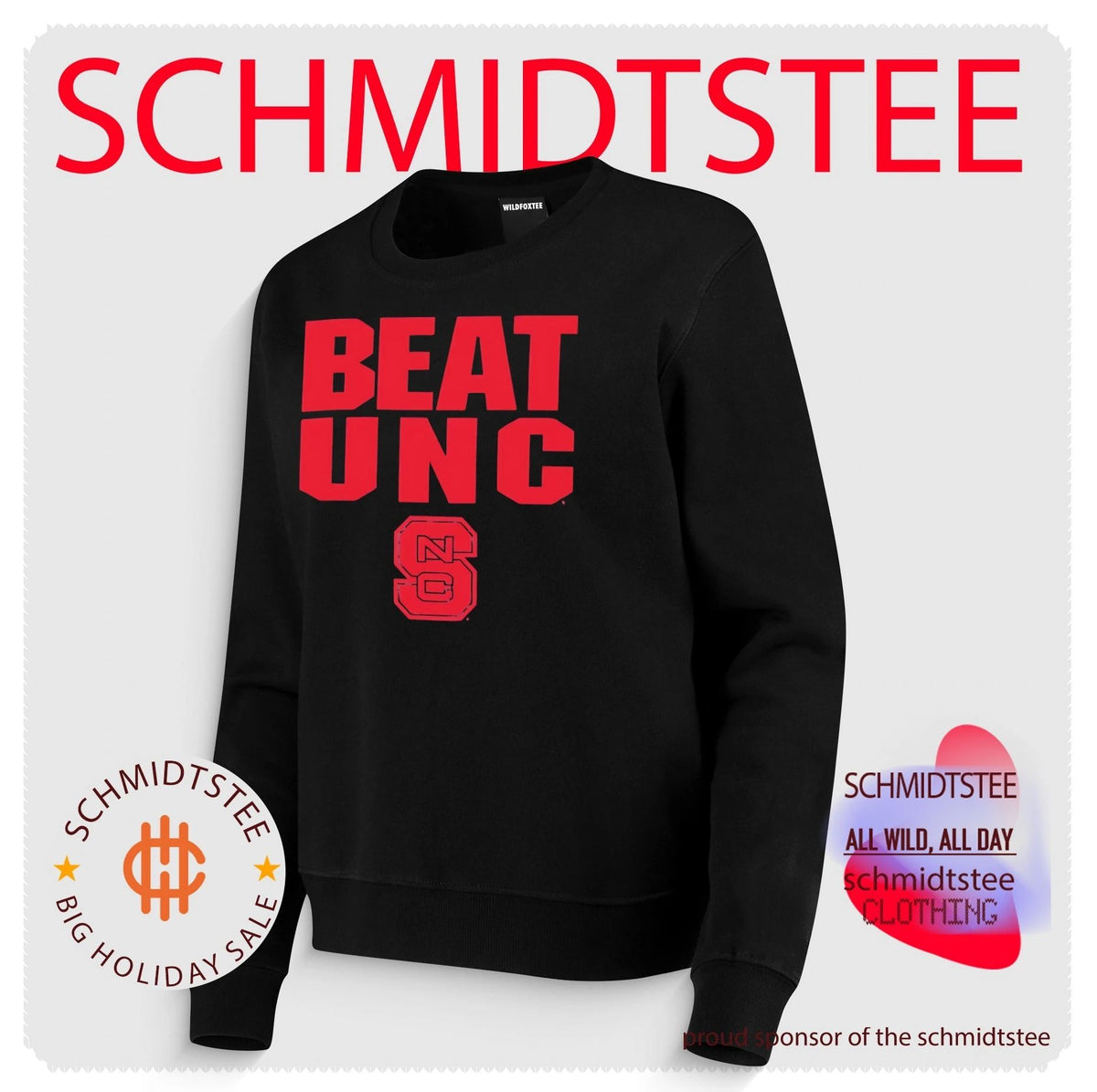 NC State Wolfpack Beat UNC NCAA 2026 shirt