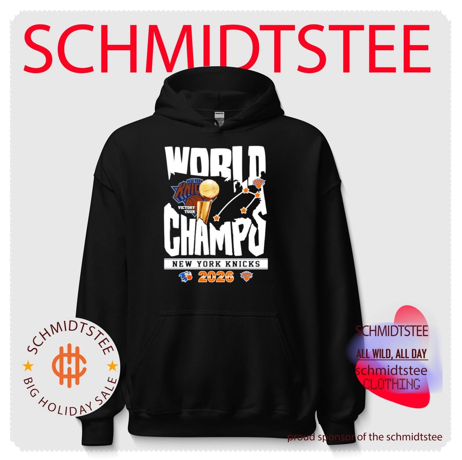 New York Knicks 2026 World Champions State Victory Tour shirt
