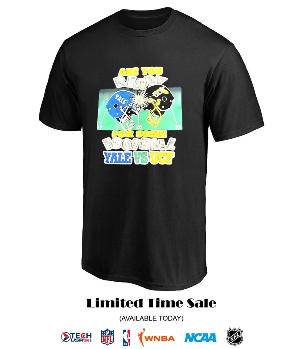 Are you ready for some Football Yale vs UCF 1993 matchup helmet shirt