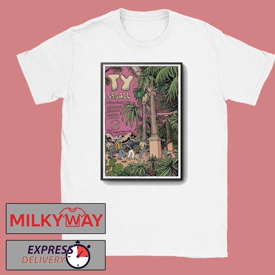 Ty Segall Cervecería Hércules, Querétaro MX Oct 24 2026 Poster shirt