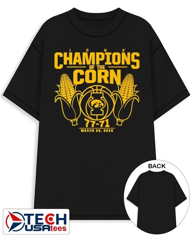 Iowa Hawkeyes Basketball Champions of The Corn 2026 shirt by breakingt