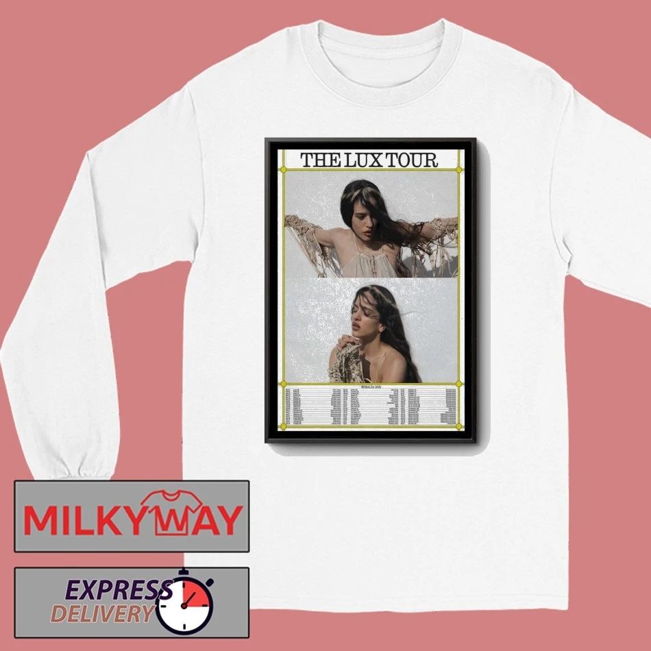 Rosalía LUX Tour 2026 Poster shirt