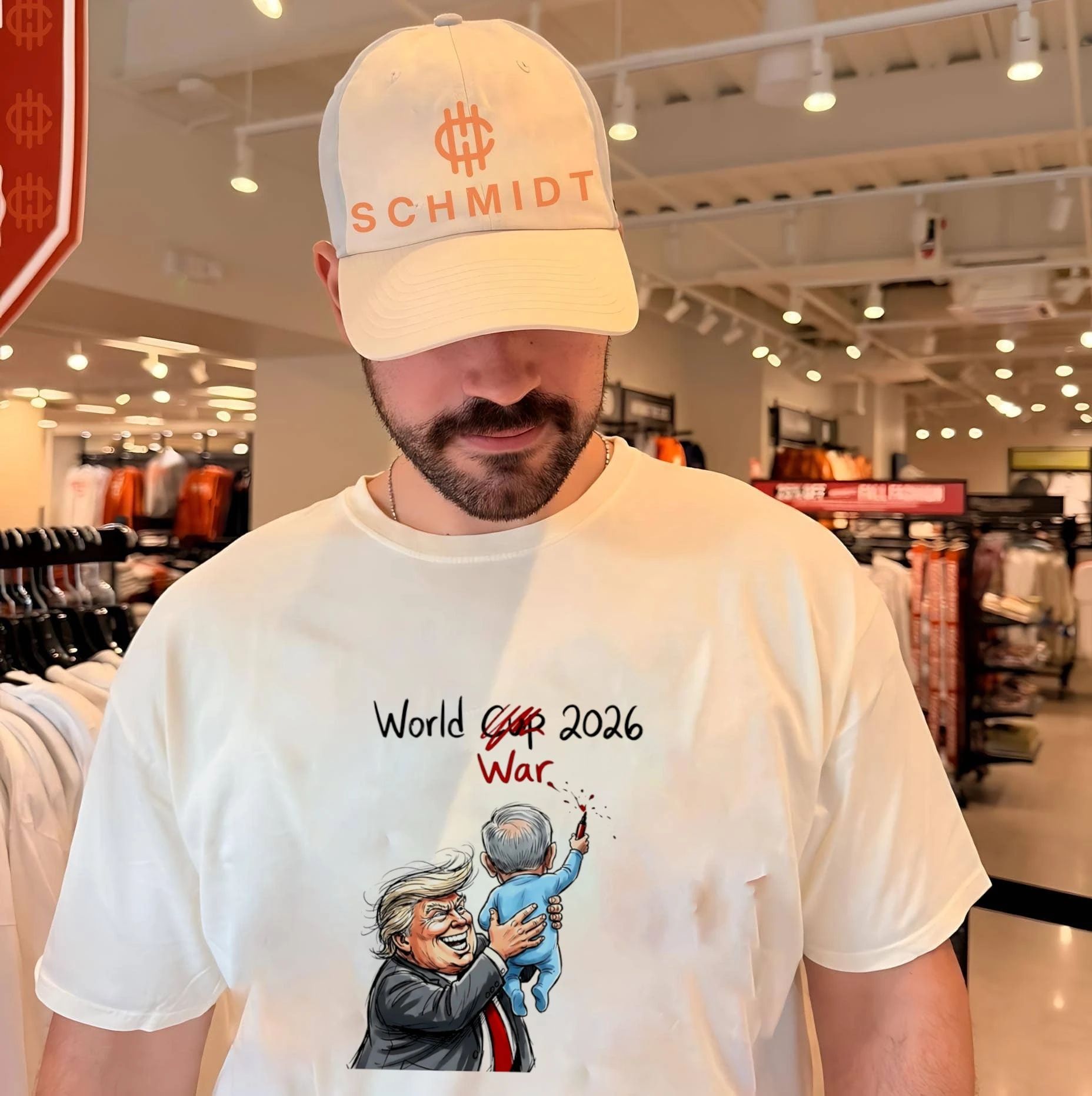 Trump World War 2026 not World Cup shirt
