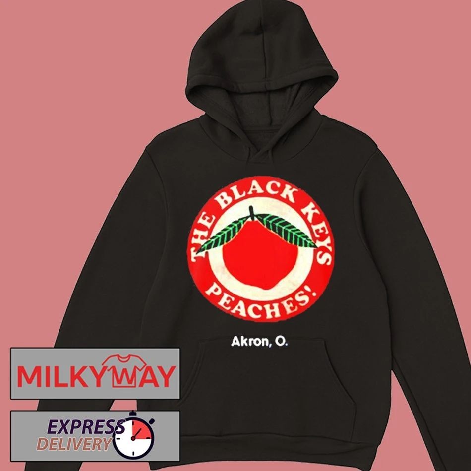 The Black Keys Peaches N Kream World Tour 2026 Painted Peach shirt