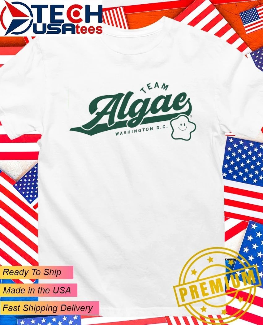 Team Algae Washington DC logo shirt