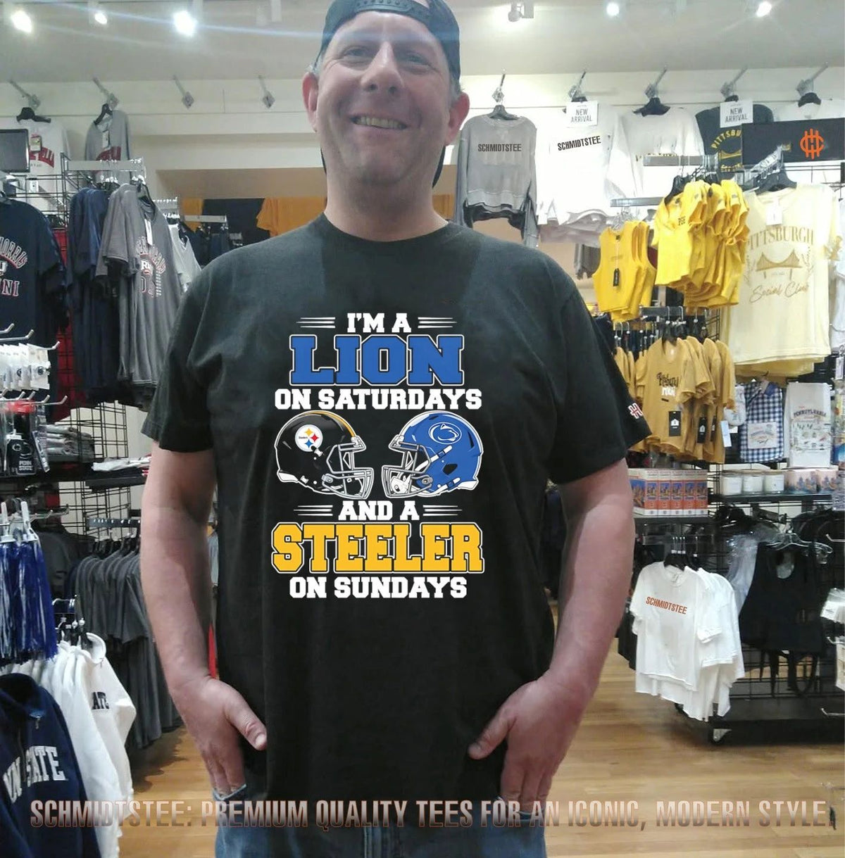 I’m a Lion on Saturdays and a Steeler on Sundays shirt