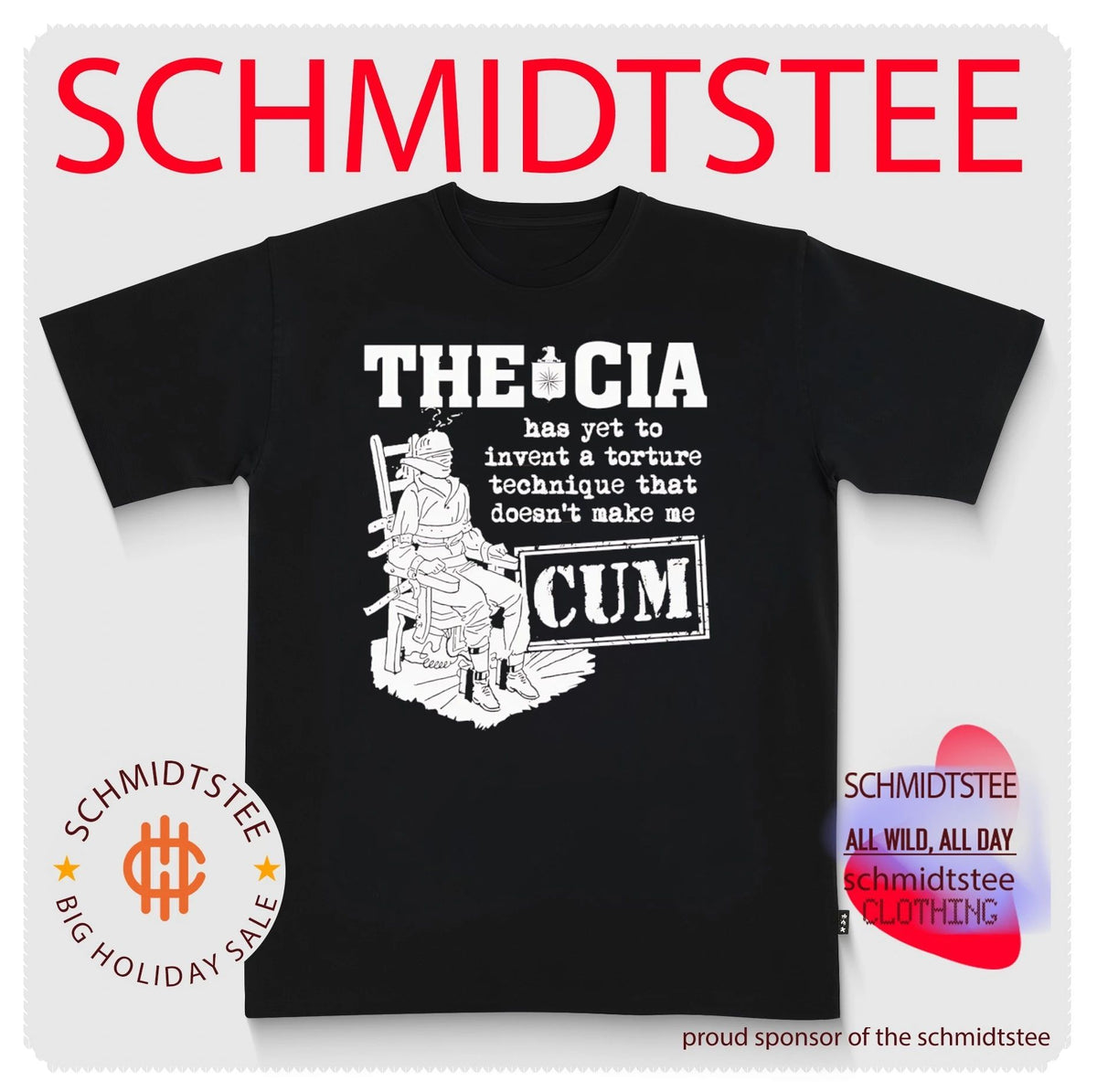 The CIA Has Yet To Invent A Torture Technique That Doesn’t Make Me Cum shirt
