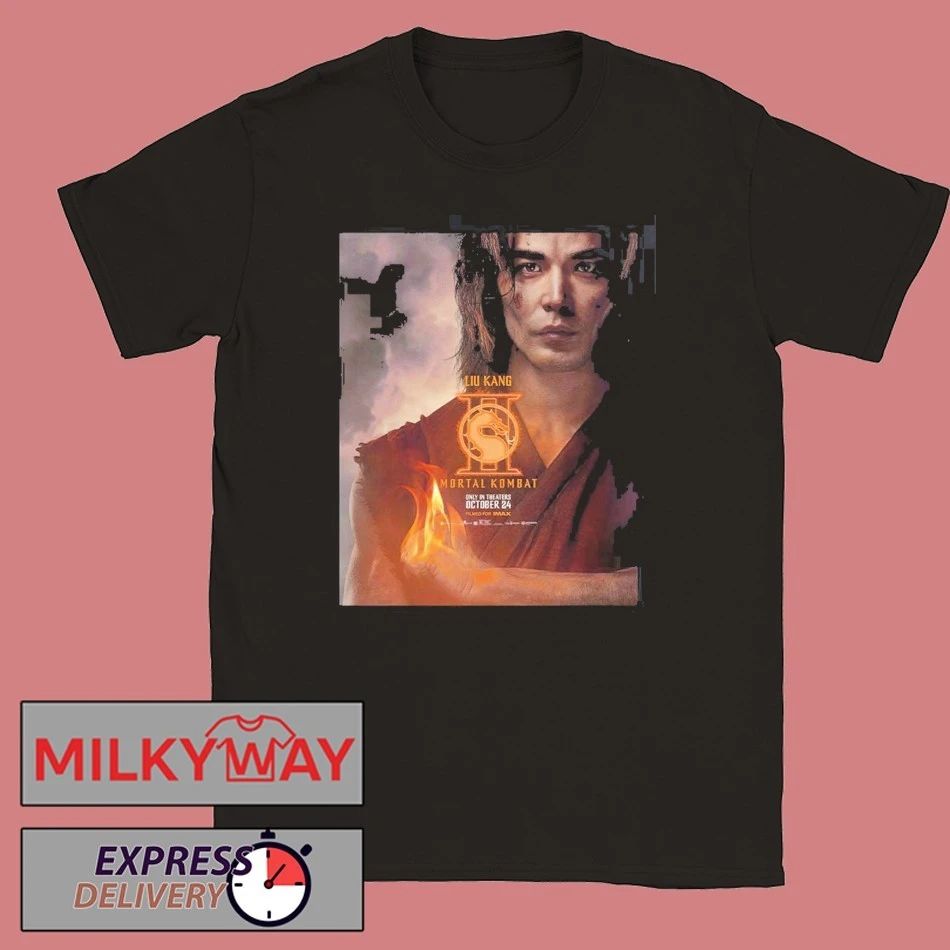 Mortal Kombat II Movie Exclusive Liu Kang Character Poster T-Shirt
