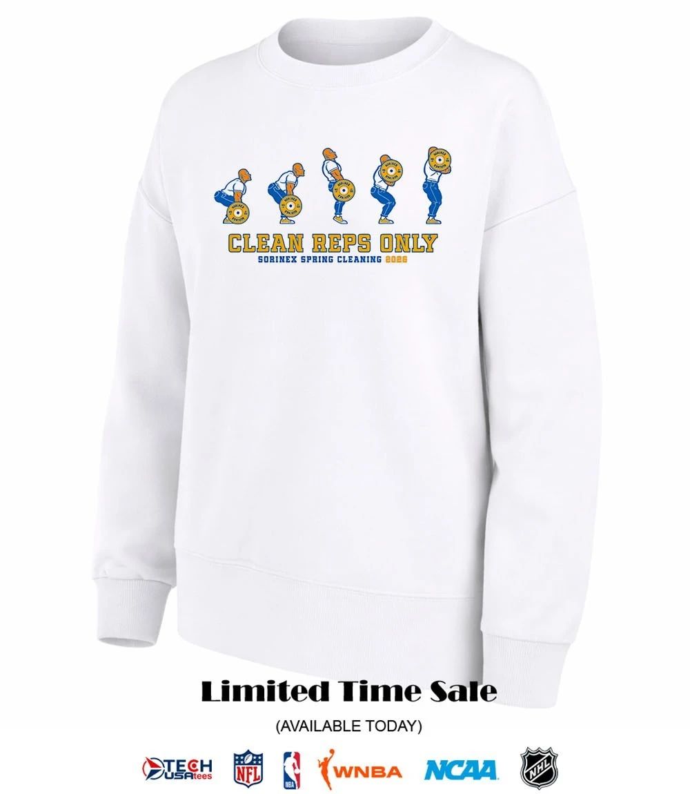 Clean Reps Only Sorinex Spring Cleaning 2026 shirt