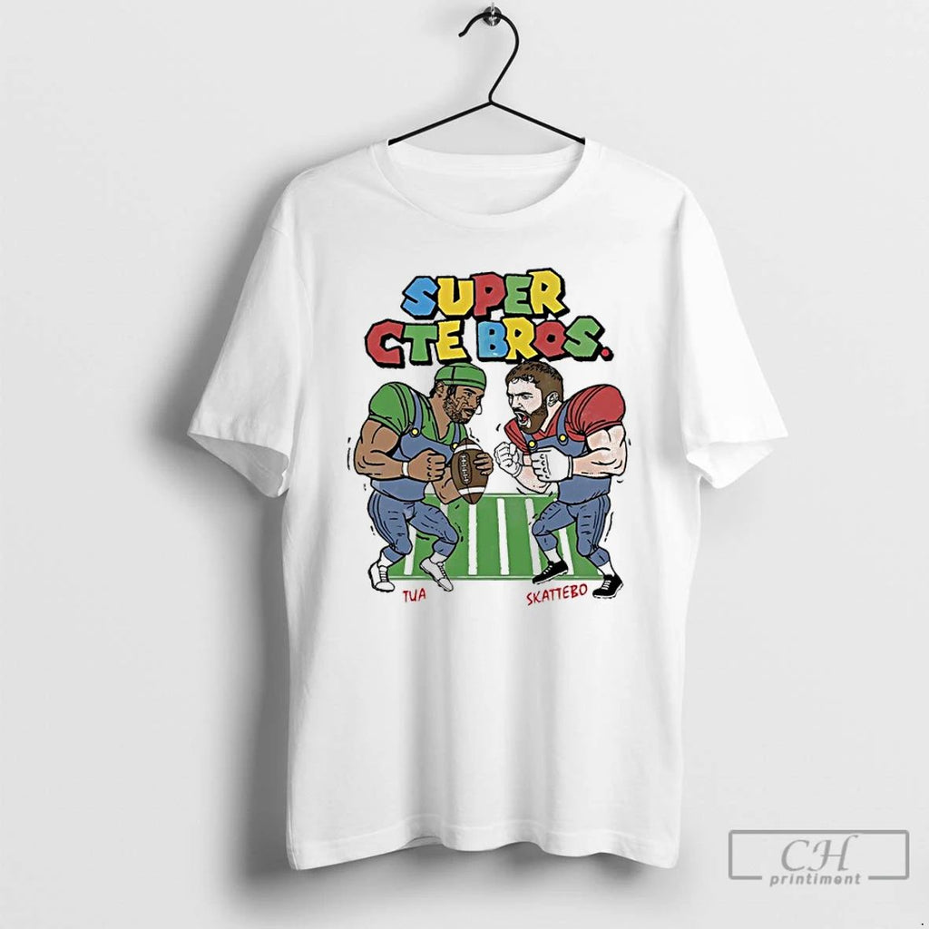 Classic Super Cte Bros Tua Tagovailoa And Cam Skattebo T Shirts