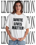 Kanye West white lives matter shirt
