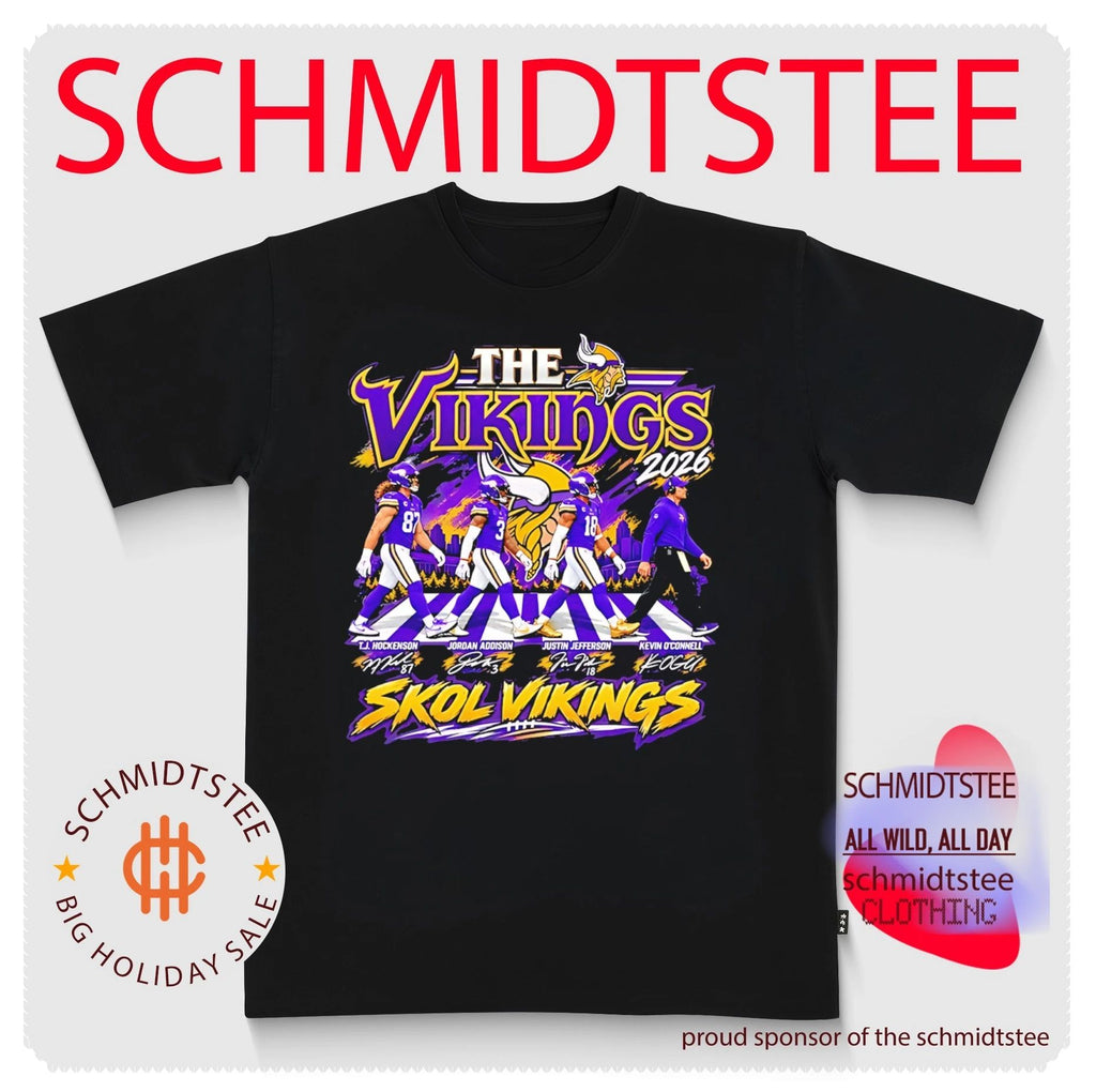 Minnesota Vikings the Vikings Abbey Road 2026 Skol Vikings shirt