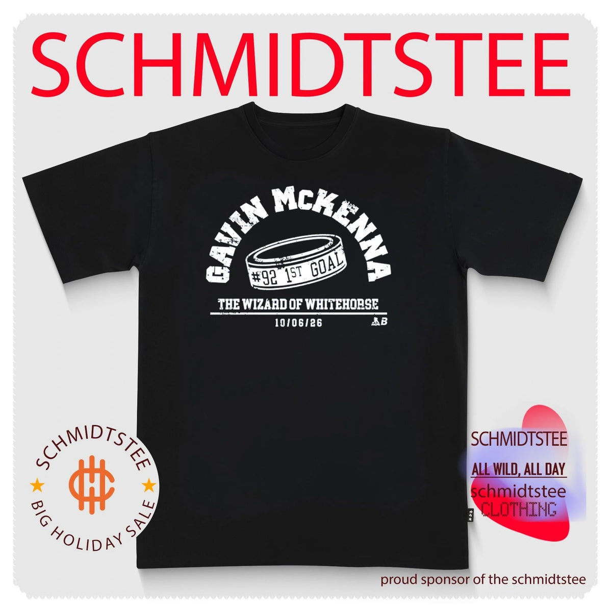 Gavin McKenna Toronto Maple Leafs no 92 1st Goal The Wizard Of Whitehouse shirt