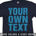 Custom Oversized Text T-Shirt | Large Loud Personalized Band Logo Design Print