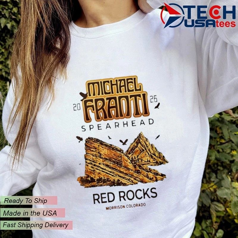 Michael Franti Spearhead 2026 Red Rocks Morrison Colorado shirt