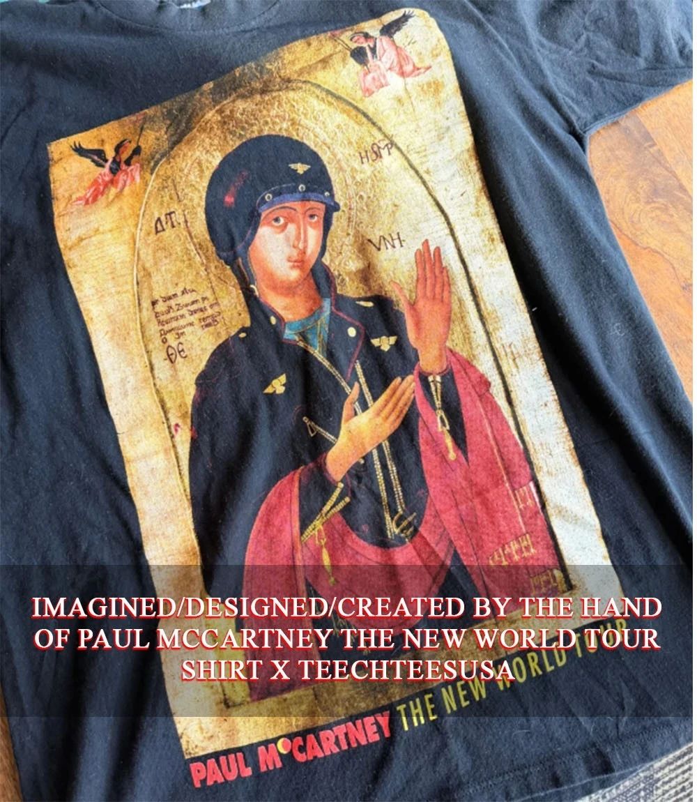 Paul Mc The New World Tour shirt