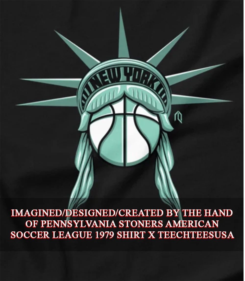 New York Liberty Basketball Liberty ball head shirt