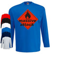 Massive Attack Long Sleeve TShirt | Blue Lines | Bristol | Trip Hop | Rap Tricky
