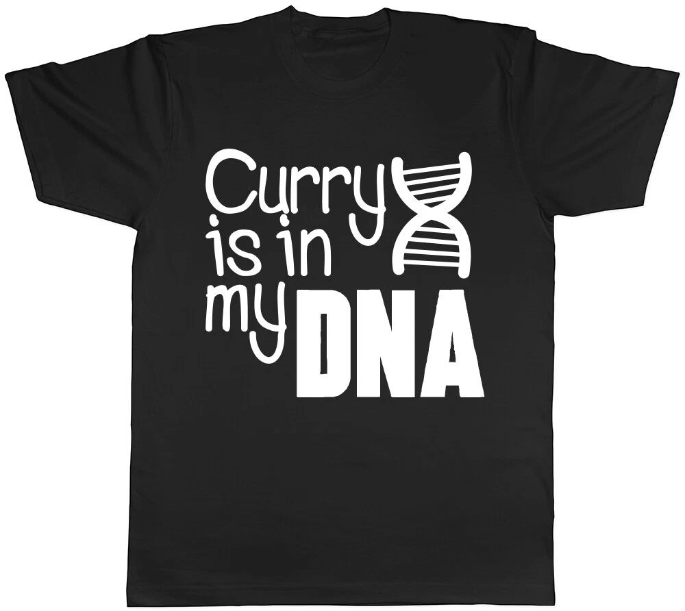 Curry is in my DNA Mens Ladies Womens Unisex T-Shirt