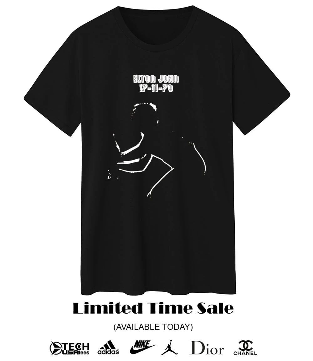 11-17-70 Audio Elton John T-shirt