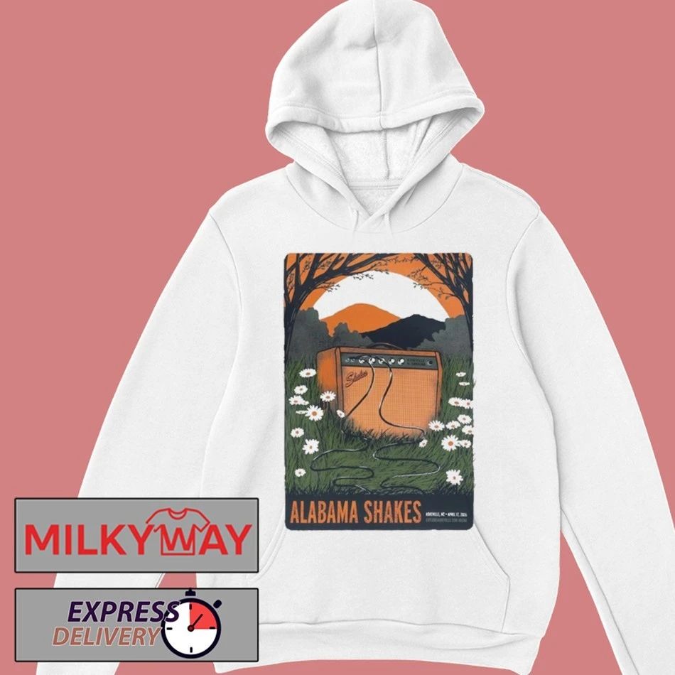 Alabama Shakes Asheville NC Tour On Apr 17 2026 Shirt