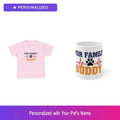 Custom Pet Heartbeat Gift Set Shirt Mug Personalized Name Bundle Dog Lover