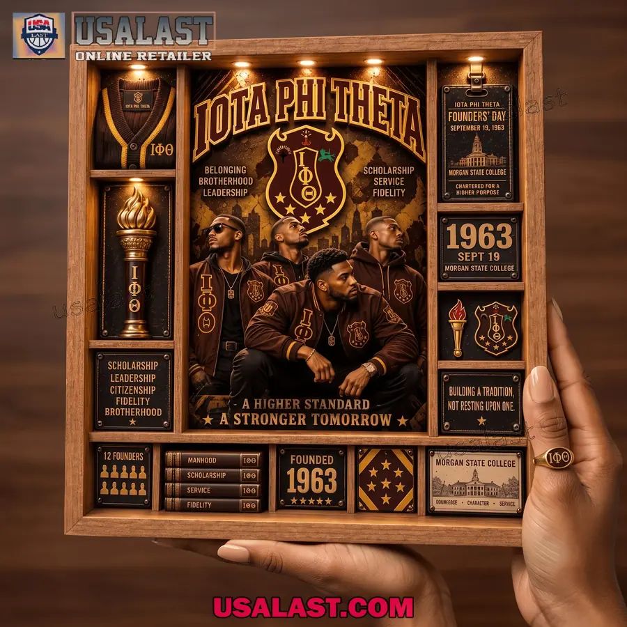 Iota Phi Theta Custom Frame Light Box