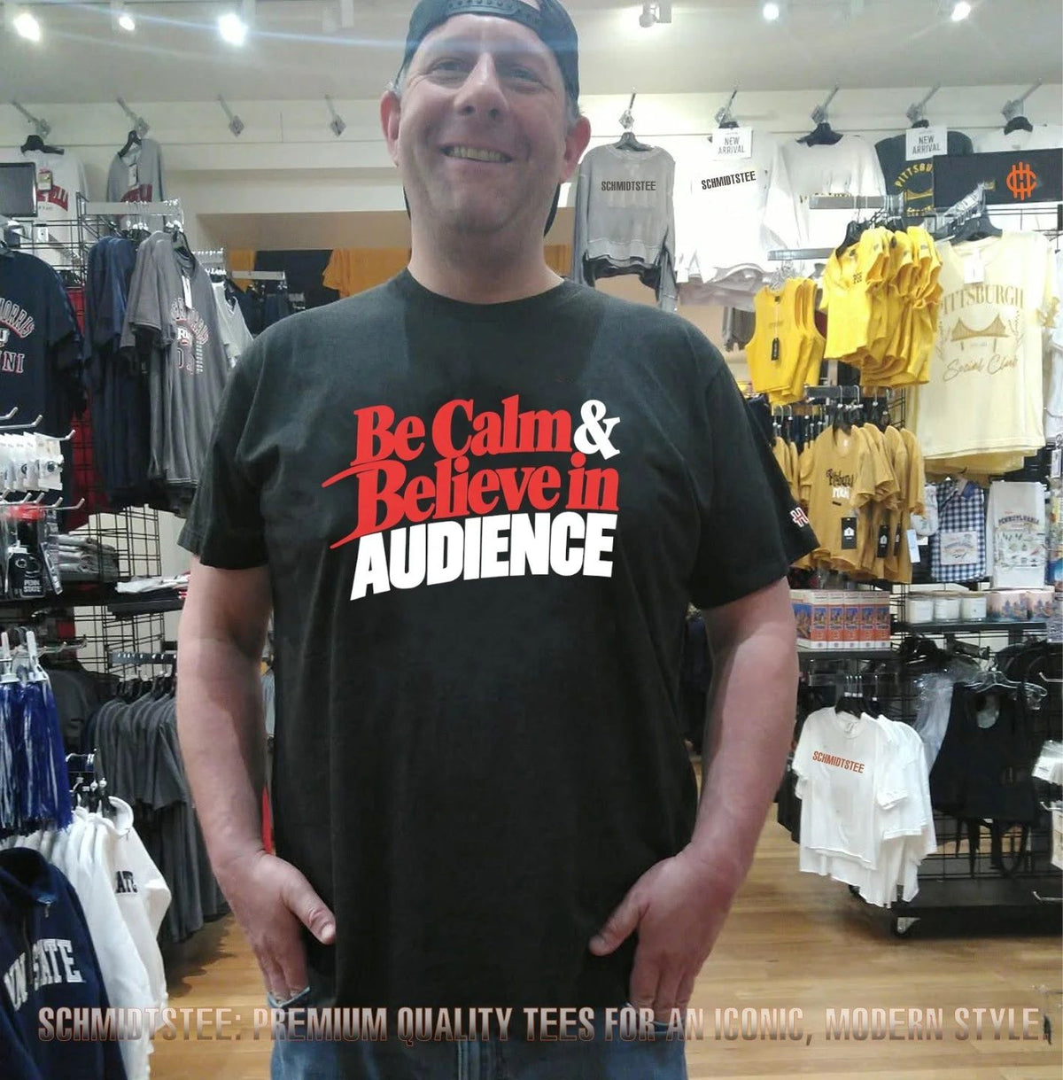 Be Calm And Believe in Audience Shirt