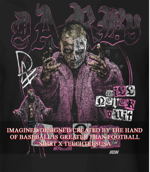 AEW World Heavyweight Champion Darby Allin will never quit shirt
