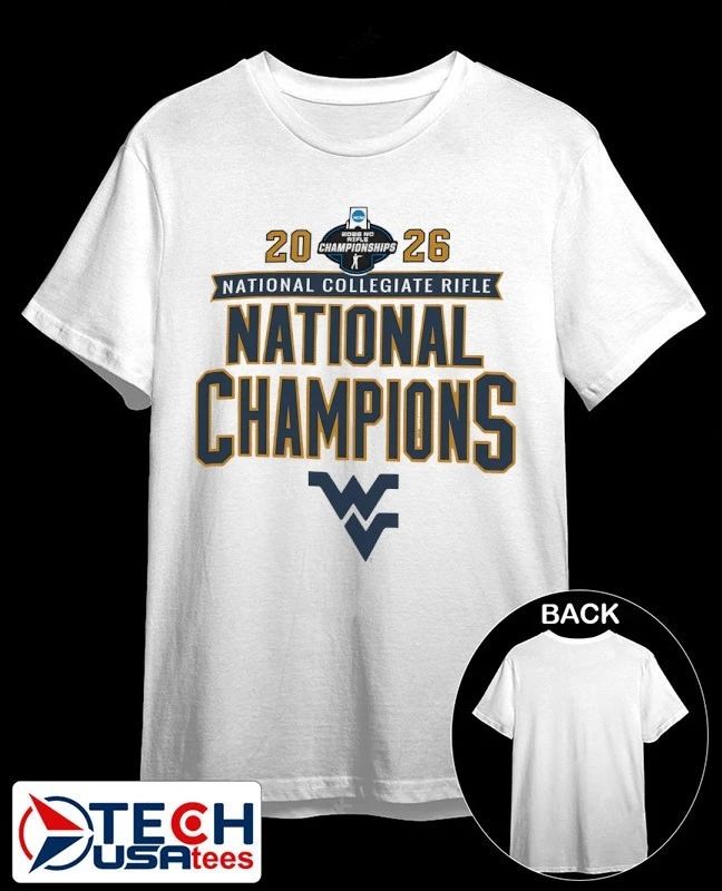 West Virginia Mountaineers 2026 NCAA Collegiate Rifle National Champions shirt
