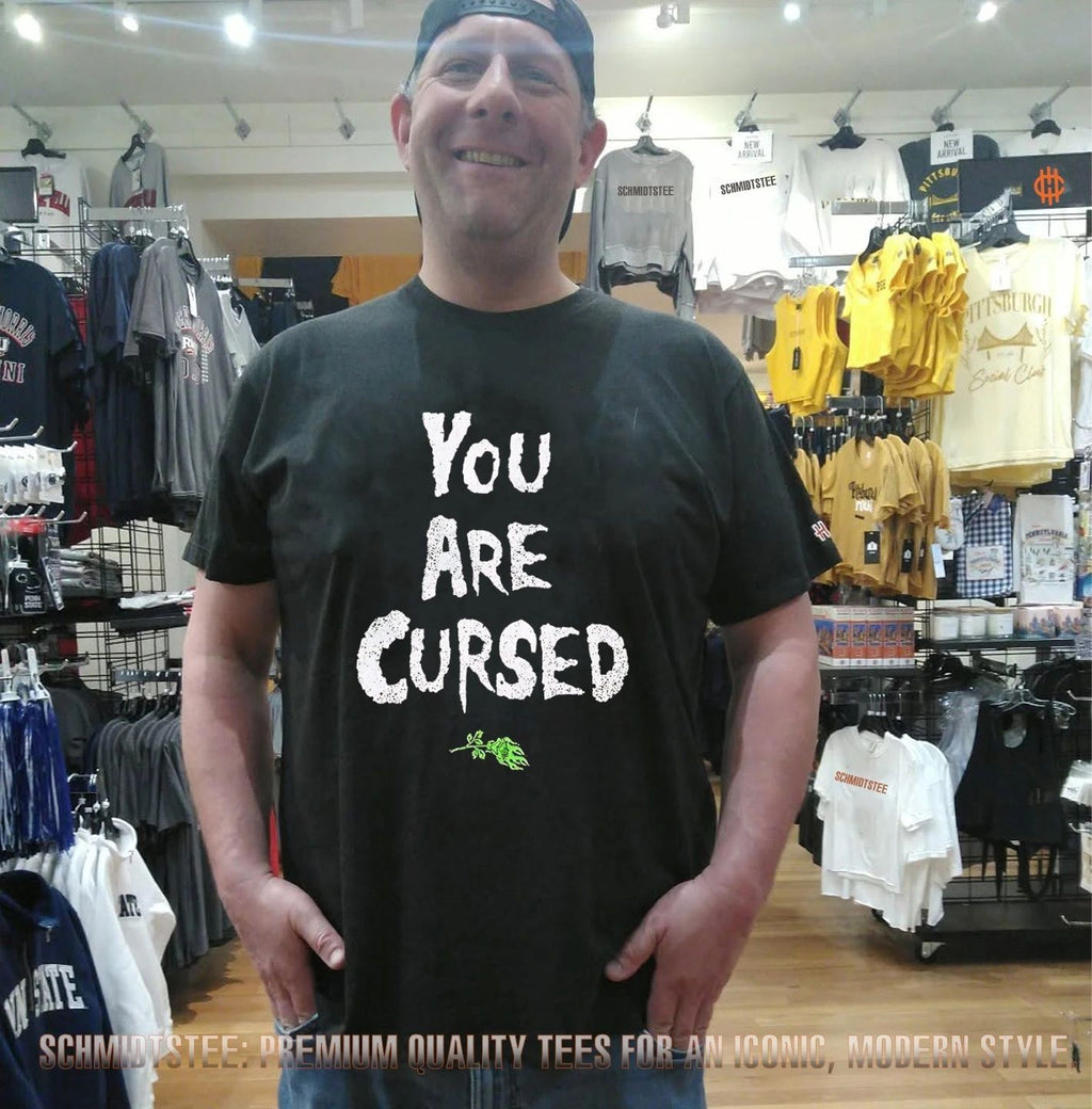 Danhausen x Civil Regime Burning Rose American You Are Cursed Black Shirt