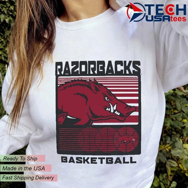 Arkansas Razorbacks Basketball Staredown mascot shirt