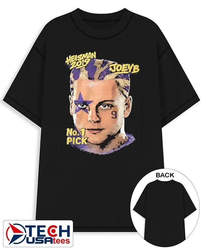 Heisman 2019 JoeyB no.1 pick shirt