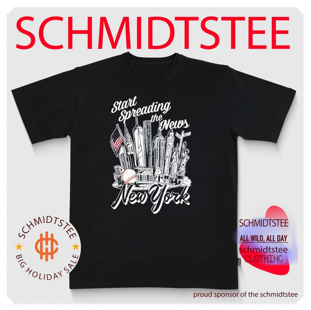 New York Yankees Start Spreading The News city skyline shirt