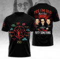 Rush Band Fifty Something Tour 2026 3D shirt,polyester U18.648