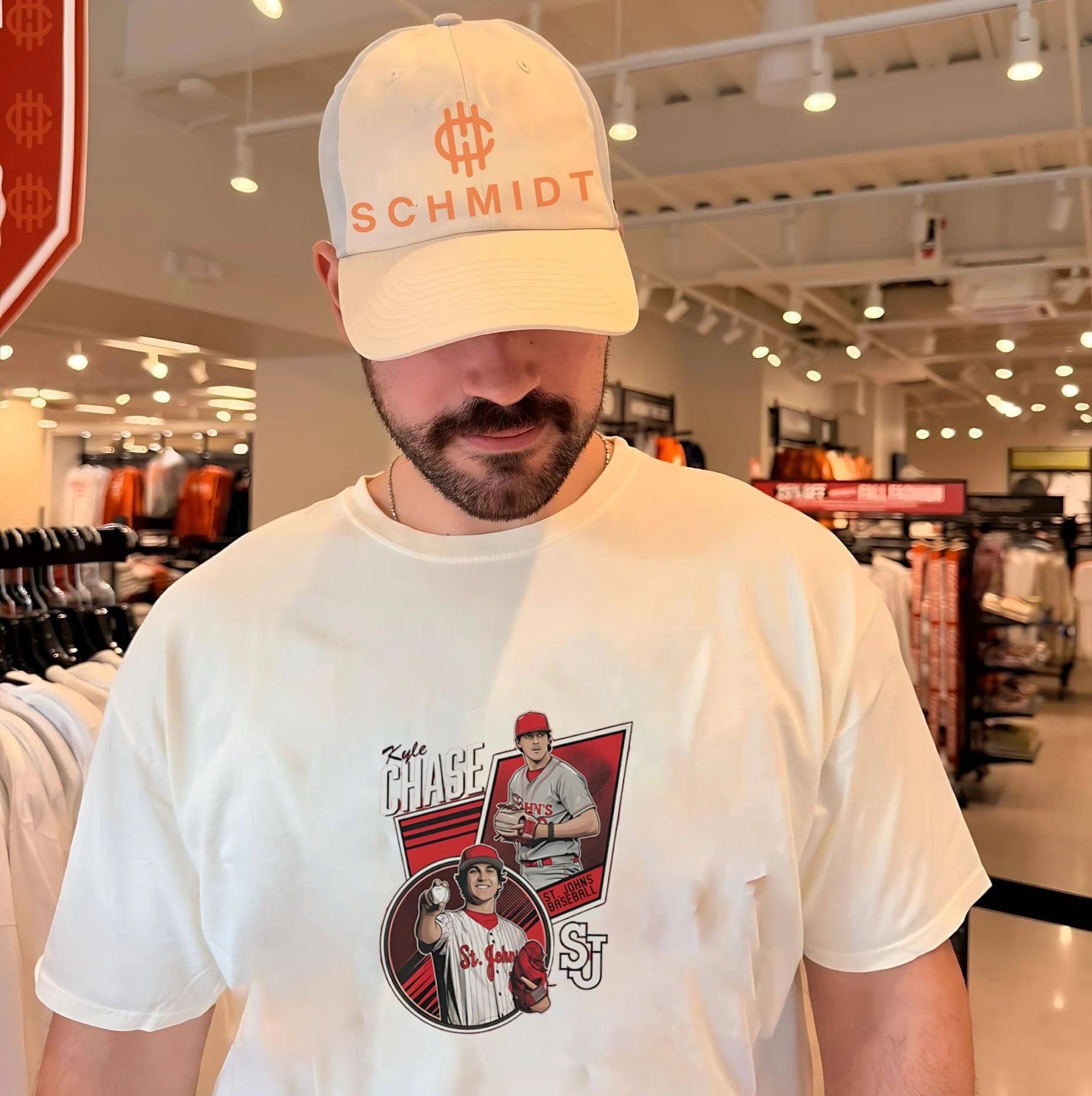St John’s University Kyle Chase comic style shirt