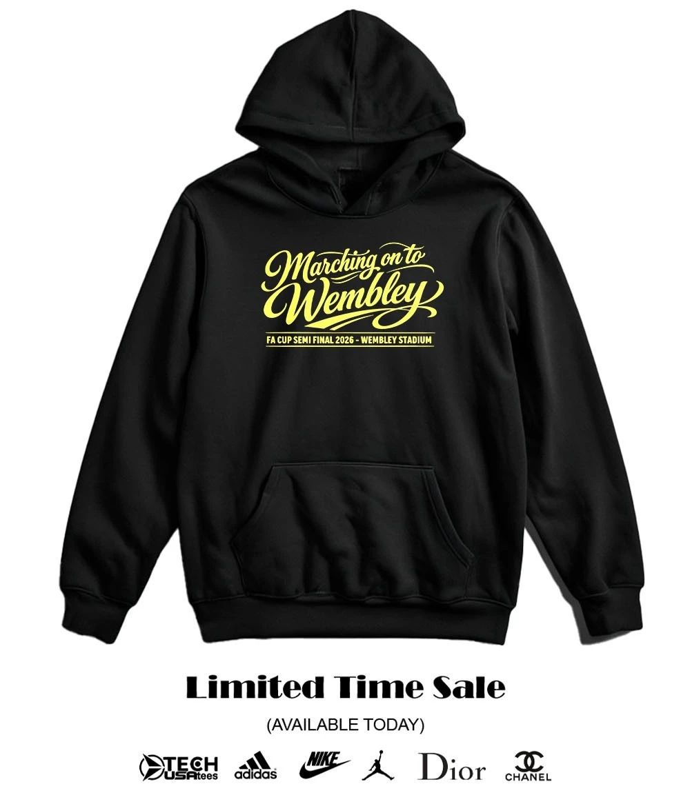 Marching on to Wembley FA Cup Semi Final 2026 Wembley Stadium shirt