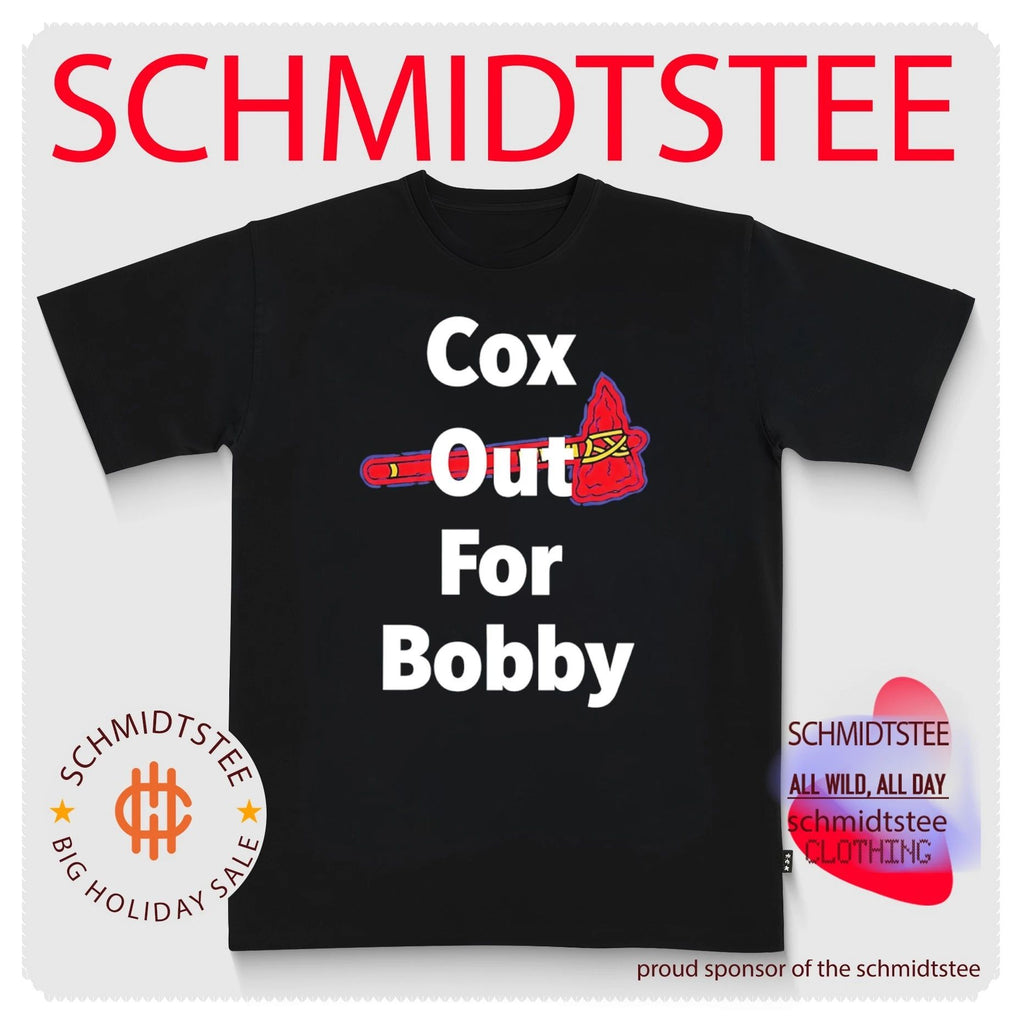 Atlanta Braves Cox Out For Bobby logo shirt