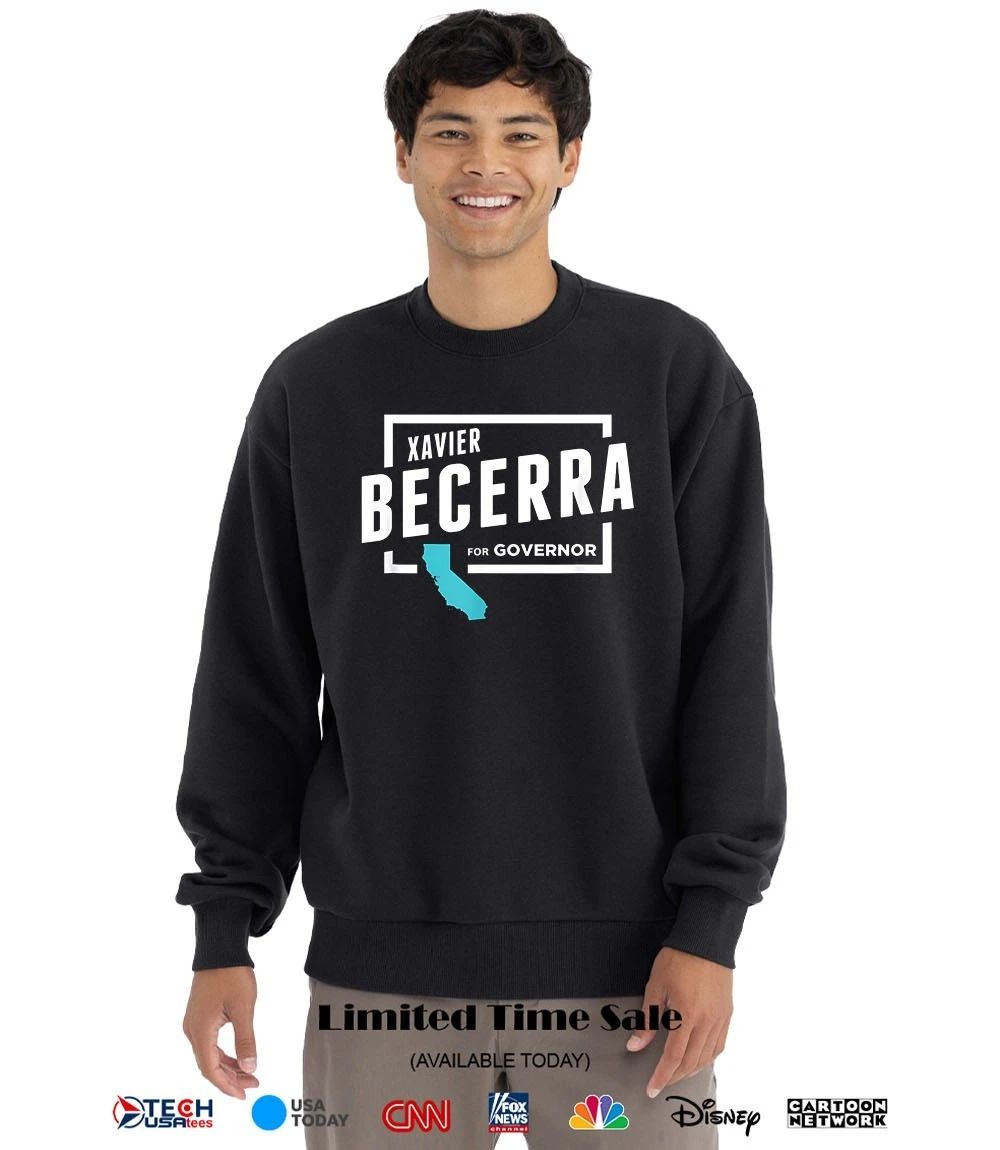 Xavier Becerra for Governor 2026 shirt