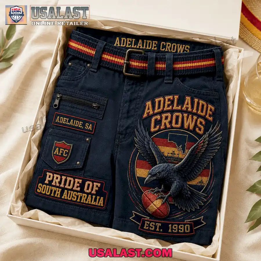 Adelaide Crows Pride Of South Australia Men Cargo Short