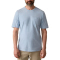 FAHERTY Indigo Pocket Tee Shirt Small Blue NEW Beach Casual Short Sleeve Cotton